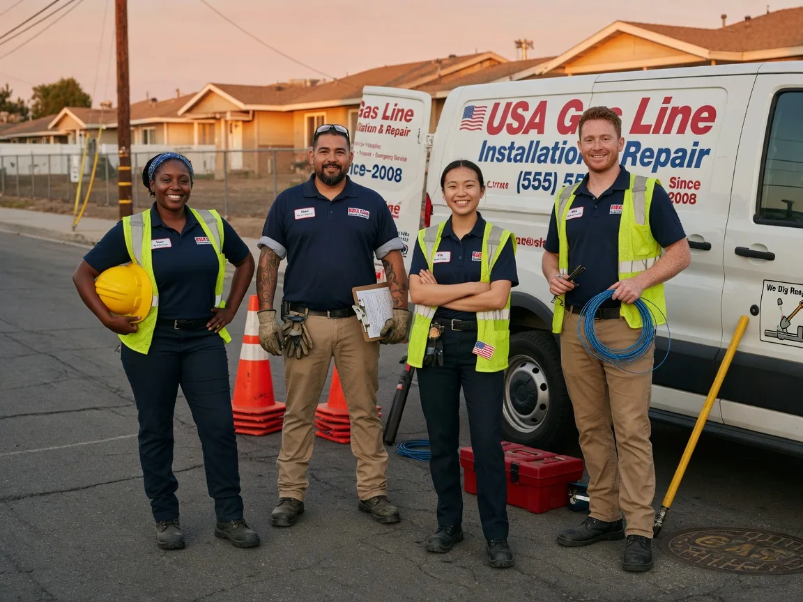 Gas Line Installation company in Karthaus, PA